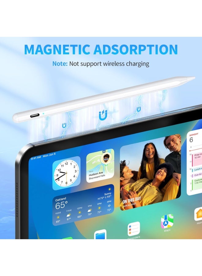 Stylus Pen for Touch Screens – Rechargeable 1.2mm Fine Point with Palm Rejection Active Smart Pencil, Universal Digital Touch Screen Pen for iOS & Android Devices - Image 4